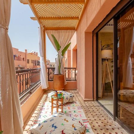 Le Palmier - Appartement Authentique A Gueliz Marrakesh Buitenkant foto