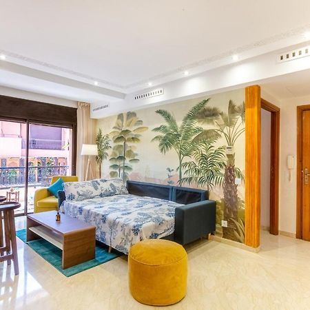 Le Palmier - Appartement Authentique A Gueliz Marrakesh Buitenkant foto