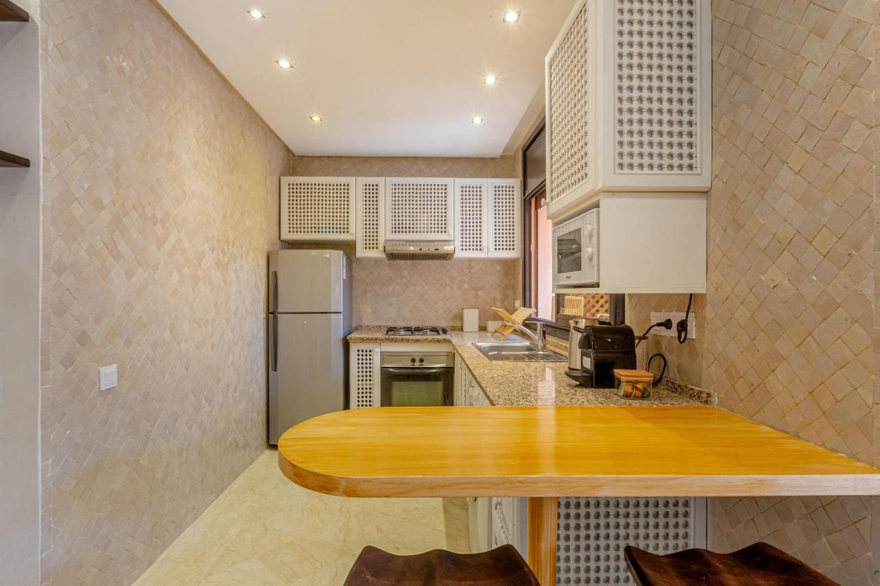 Le Palmier - Appartement Authentique A Gueliz Marrakesh Buitenkant foto
